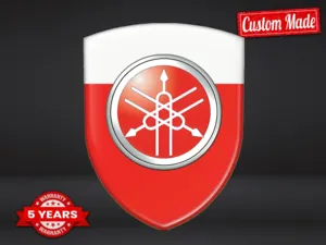 Yamaha Cúpula Pegatina Edición Gama Alta Insignias Elegantes